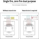 Smartly ME WiFi Smart Switch No Neutral, 1 Gang Black, Alexa/Yasmina - Image 2