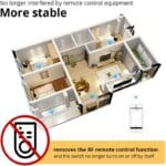 Smartly ME WiFi Smart Switch No Neutral, 1 Gang Black, Alexa/Yasmina - Image 4