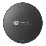 Smartly ME WiFi IR RF Universal Remote Controller in black, top view