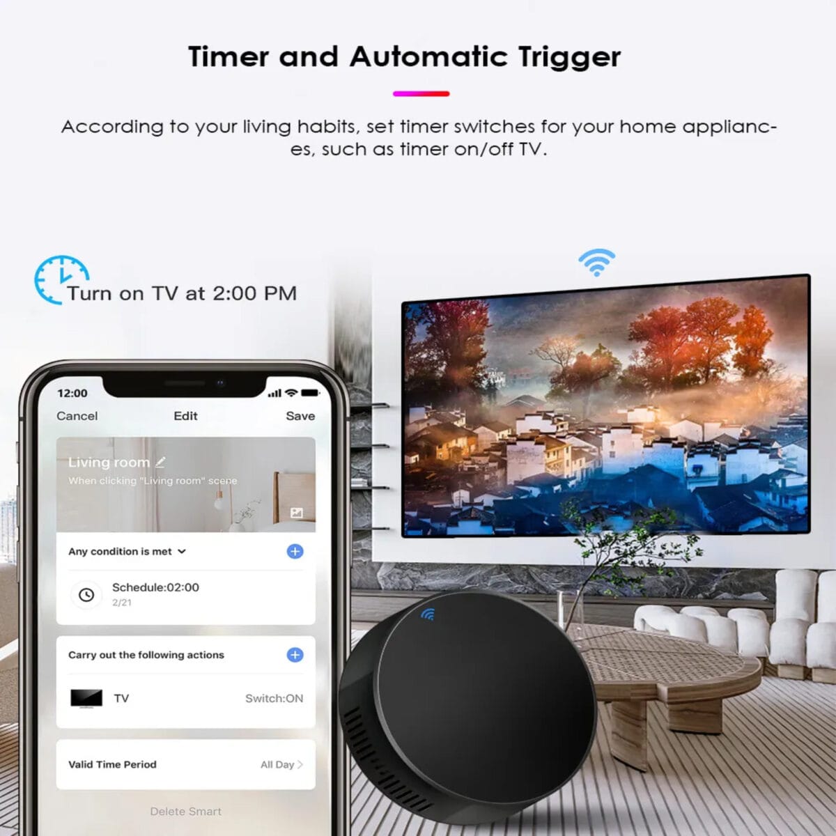 Smartly ME WiFi IR RF Universal Remote | Smart Home Control - Image 5