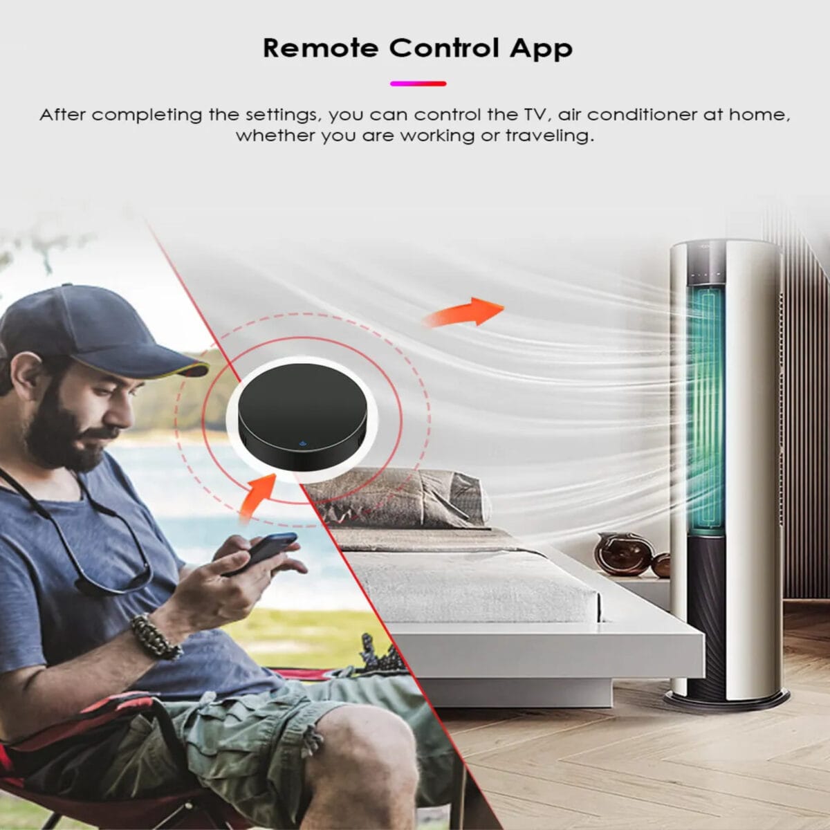 Smartly ME WiFi IR RF Universal Remote | Smart Home Control - Image 7